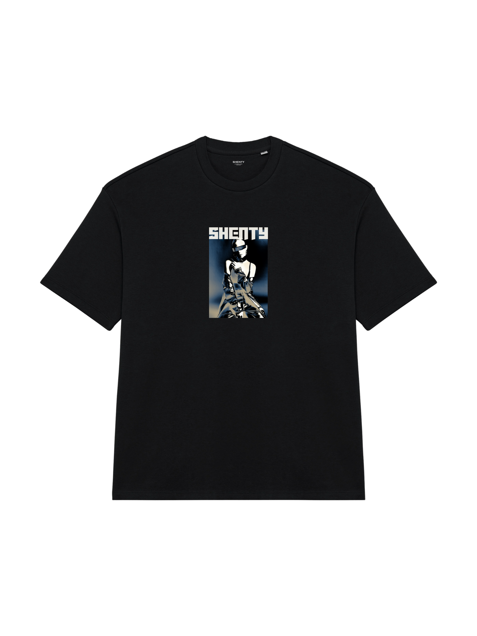 T-Shirt Donna Relax In Cotone Organico – Vintage Funny Music – Leggera 140 Gr/mq