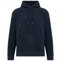 Felpa Hoodie Oversized in Pile Riciclato - Blue Navy | Shenty
