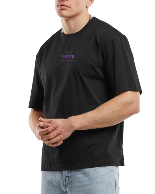 #19 T-Shirt Boxy Sorona "Purple Logo"