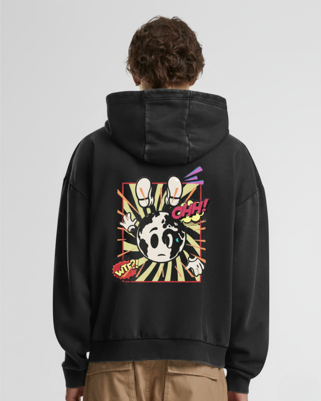 #26 Felpa Zip Boxy "90's 2.0"