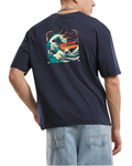 #20 T-Shirt Bio Oversized "The Great Wave 2"