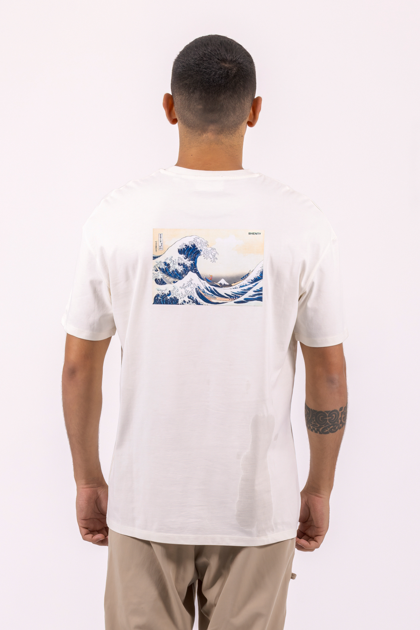 #7 T-shirt Organic Oversized "The Great Wave"