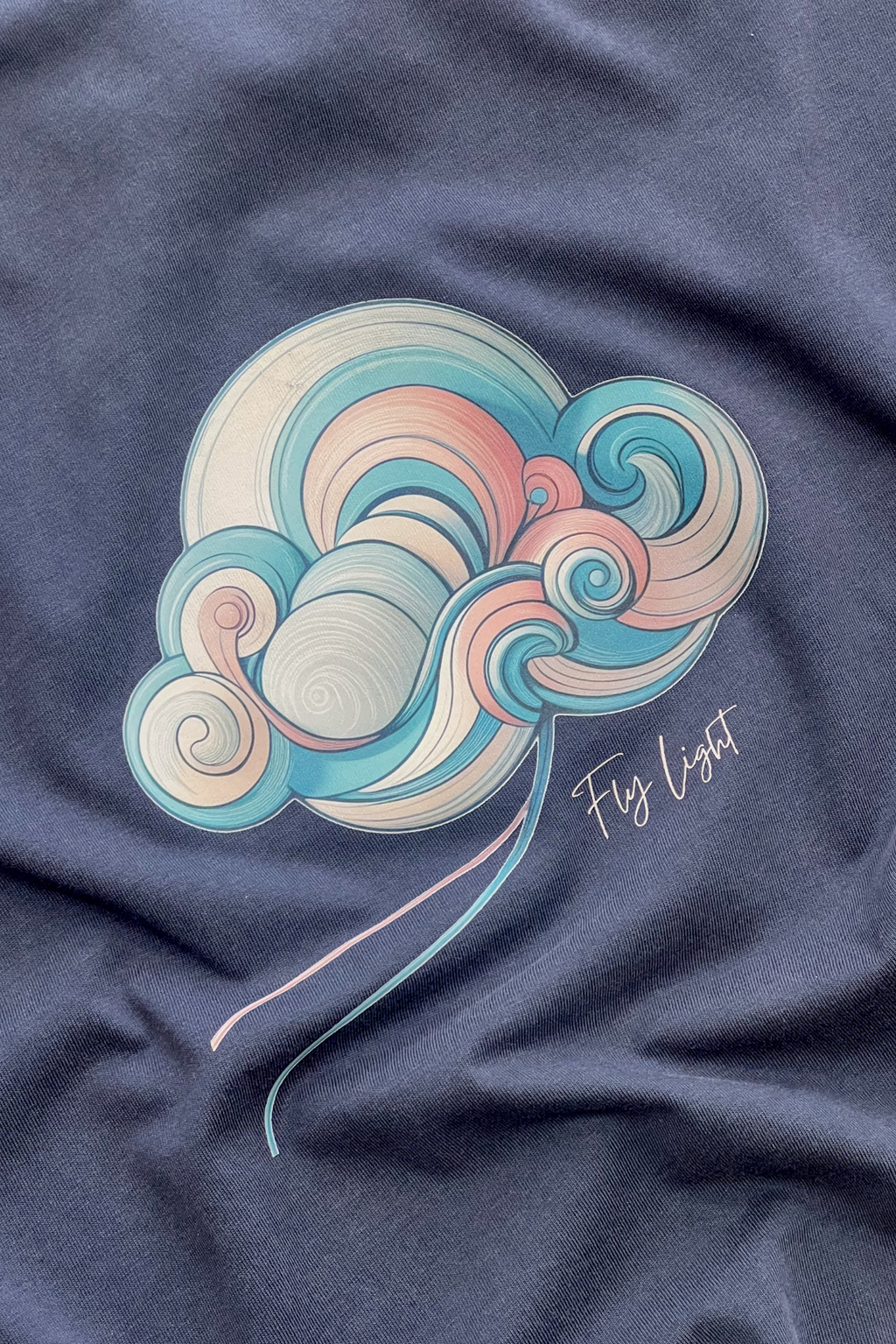 #18 T-Shirt Bio Crop Unisex "Fly Light"