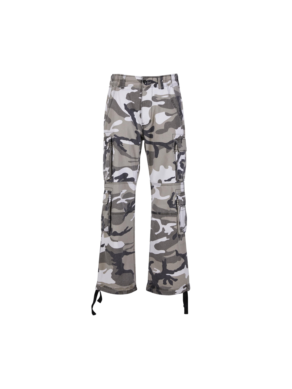 #38 Pantaloni Cargo Wide Leg "Urban Camo"
