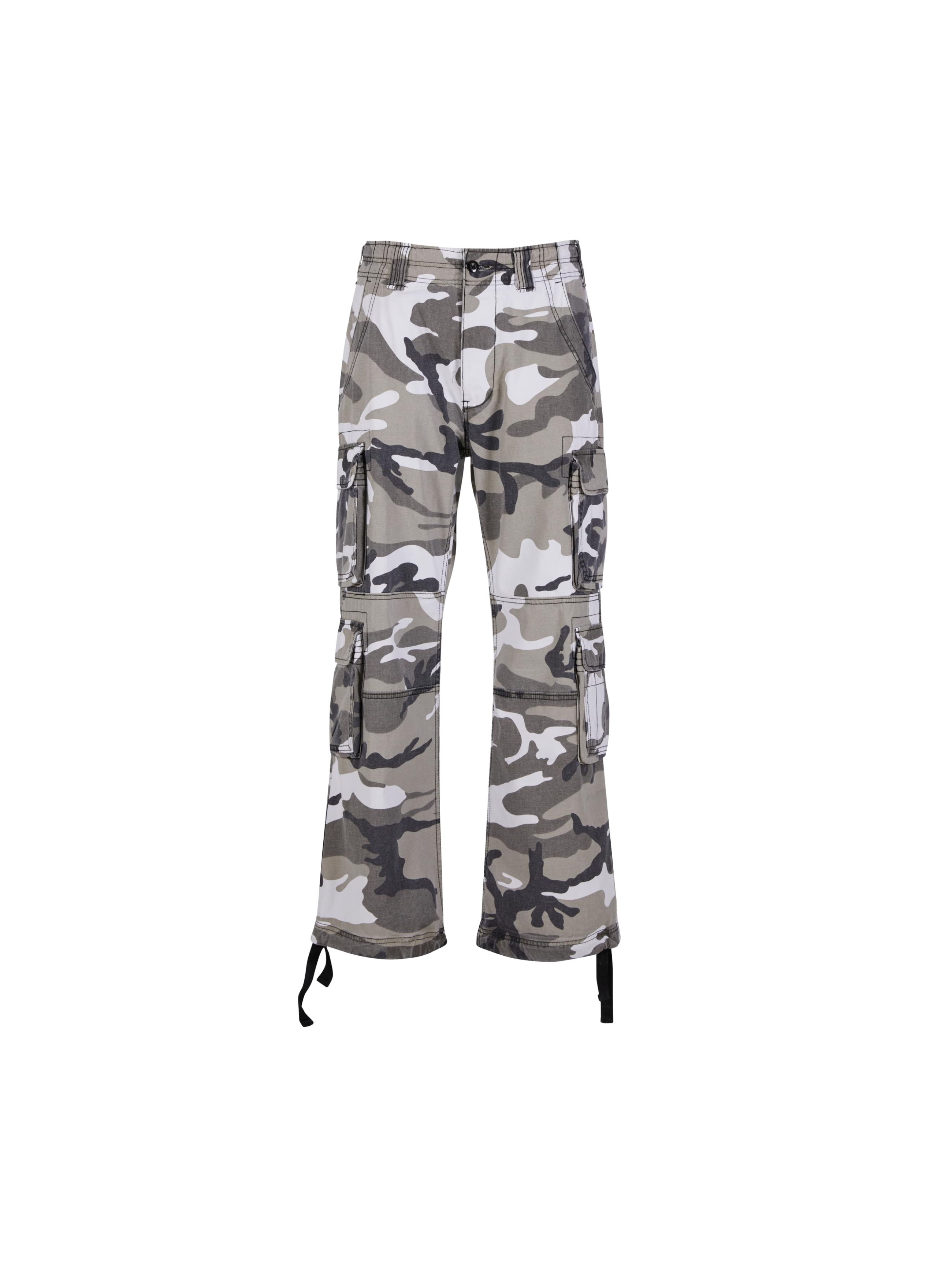 #38 Pantaloni Cargo Wide Leg "Urban Camo"