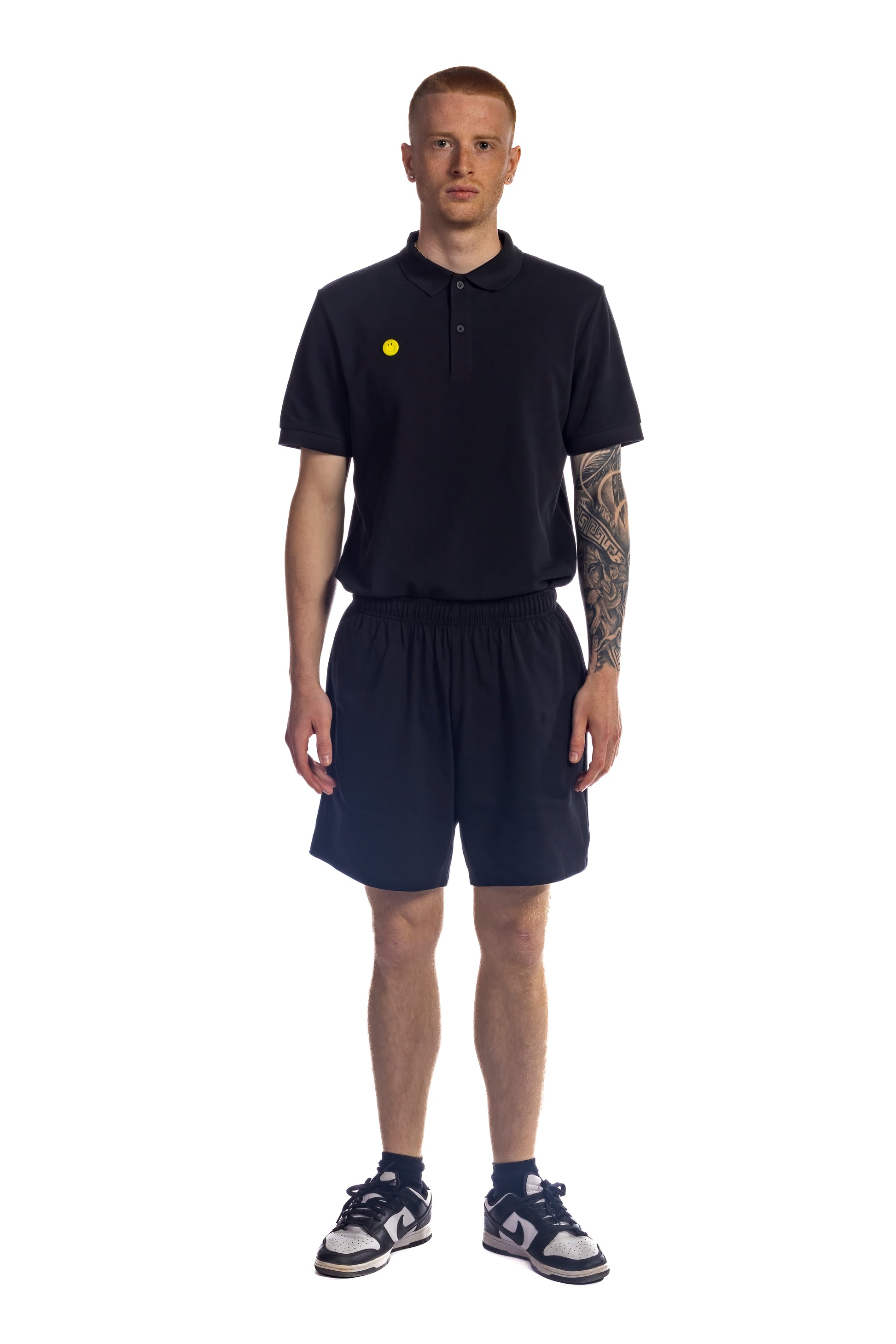 100% organic cotton shorts - Black