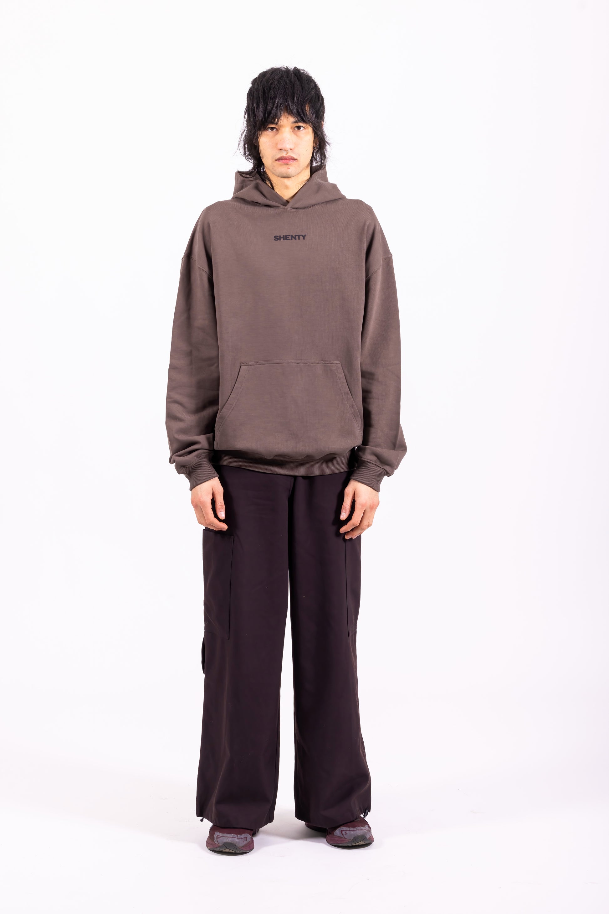 #3 Oversized Hoodie Chocolate