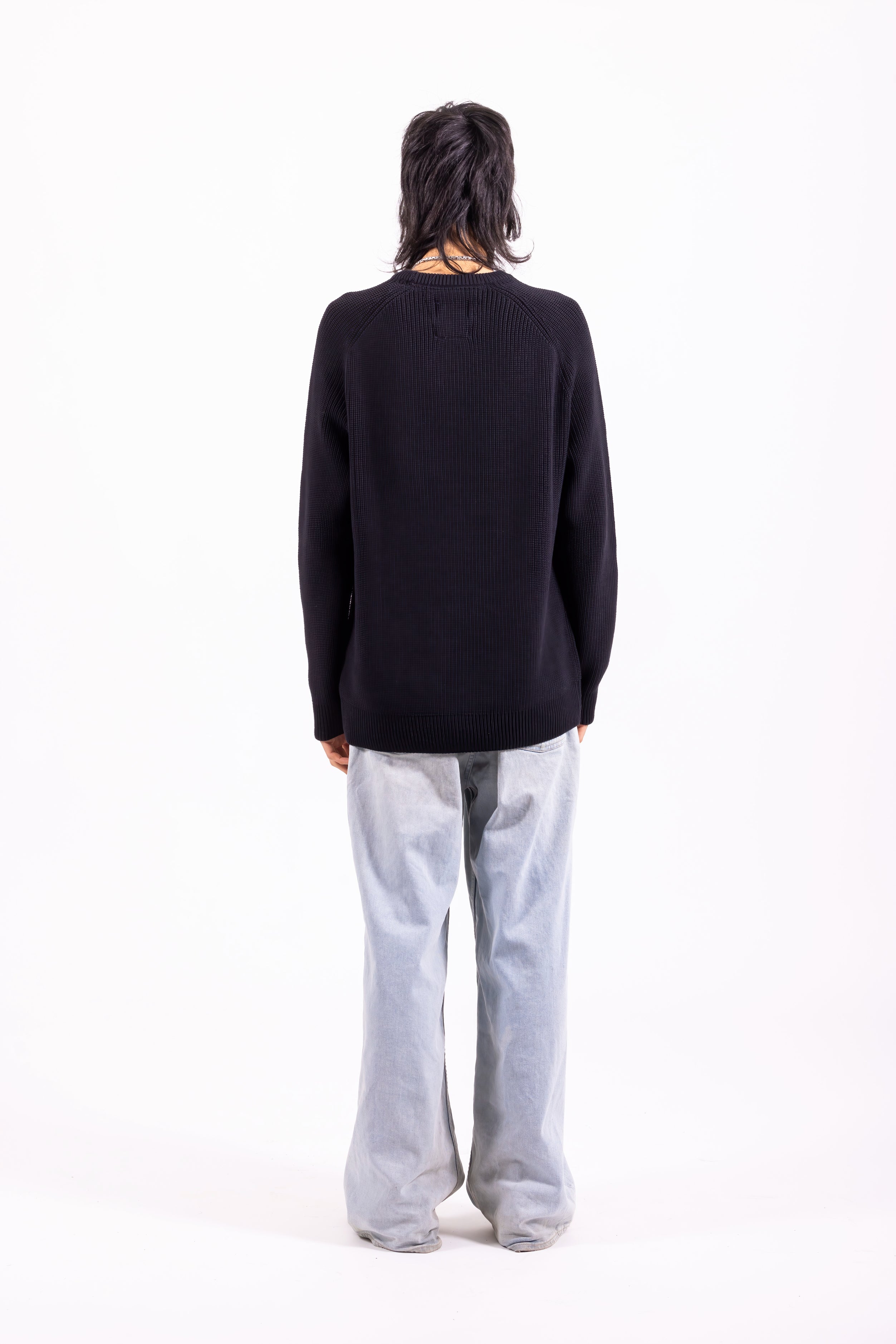 #1 Pullover Black Cotone Bio