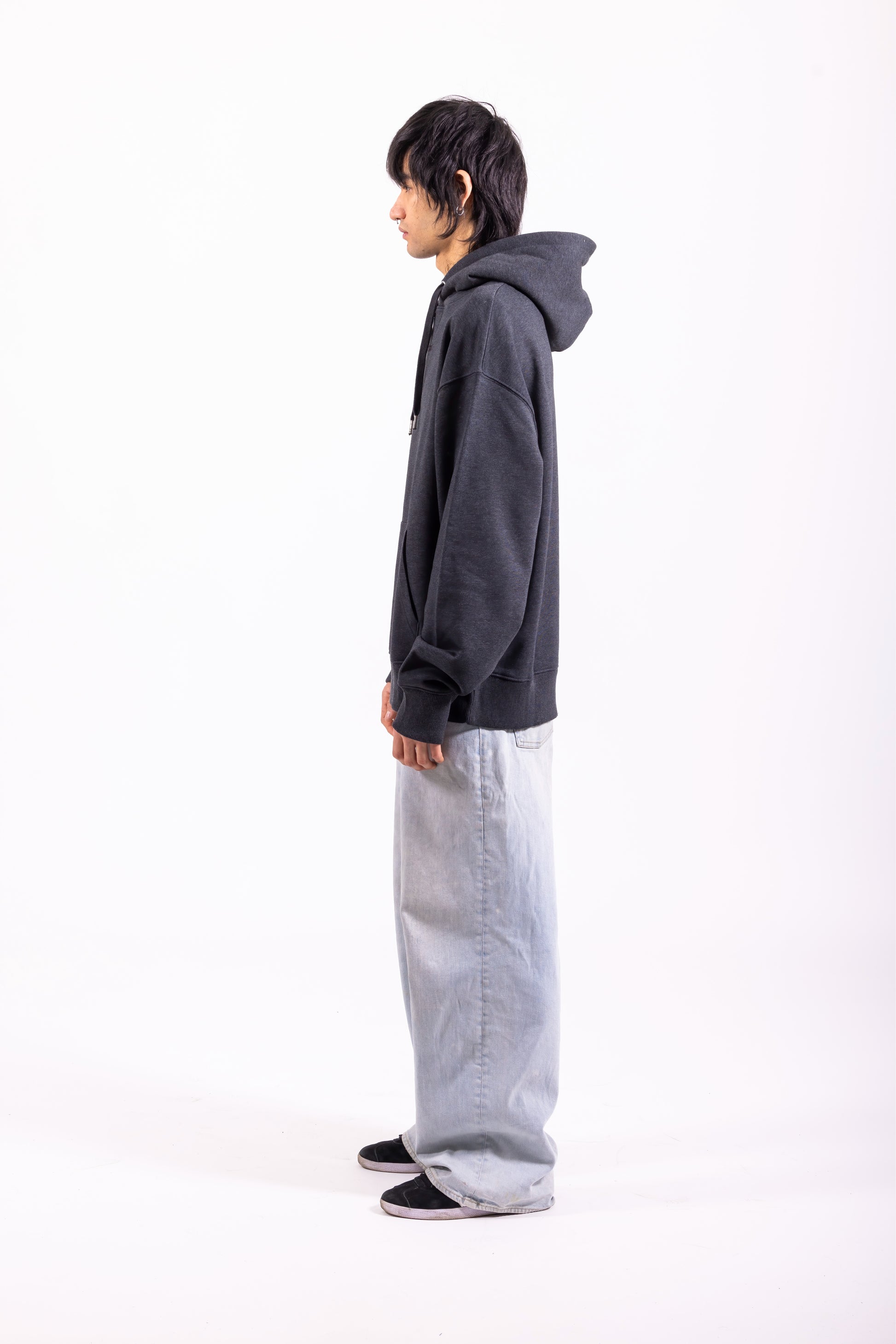 #2 Oversized Hoodie Dark Grey