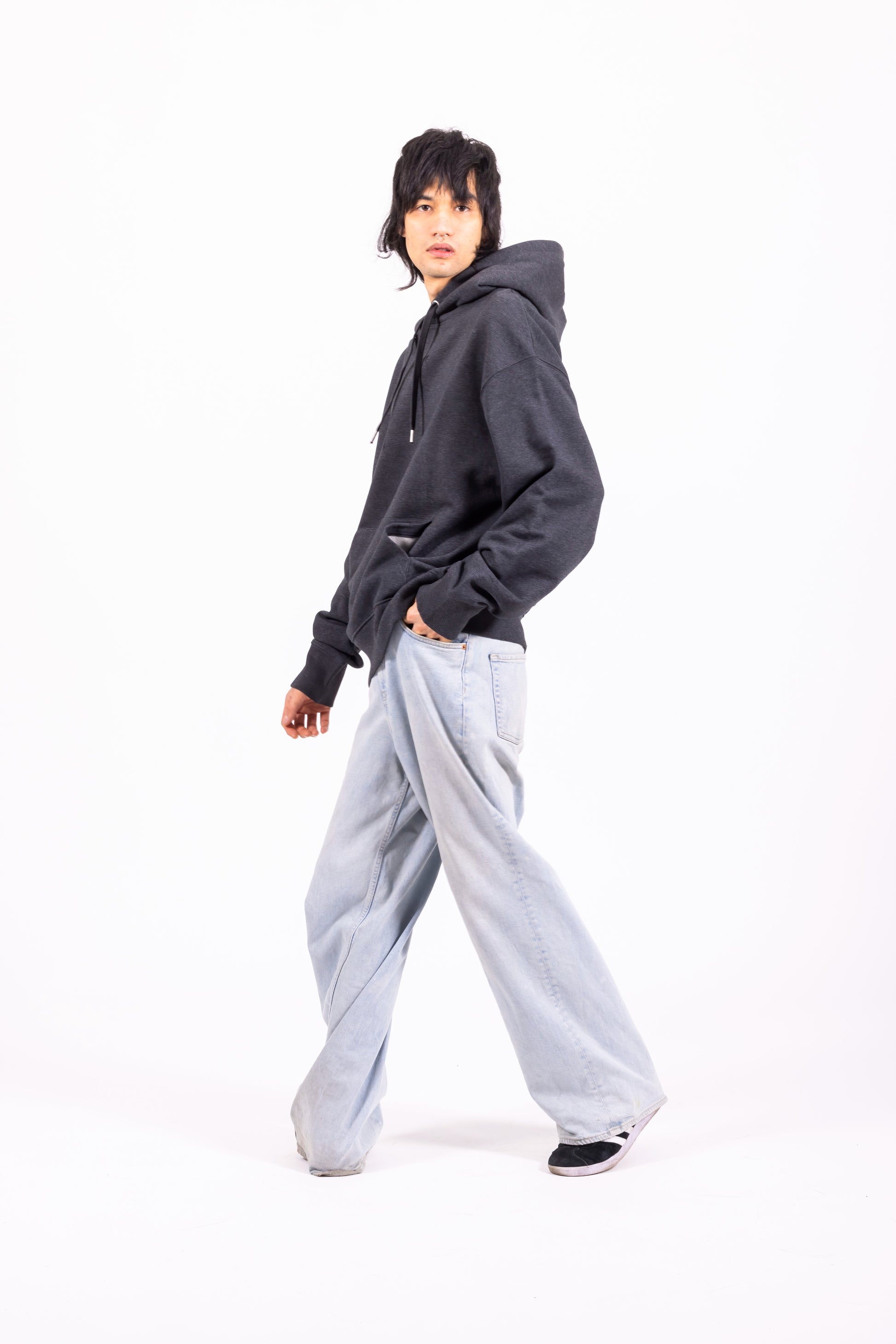 #2 Oversized Hoodie Dark Grey