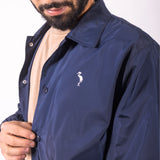Giacca a Vento College Unisex in Poliestere Riciclato - Blu Navy | Shenty
