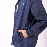 Giacca a Vento College Unisex in Poliestere Riciclato - Blu Navy | Shenty