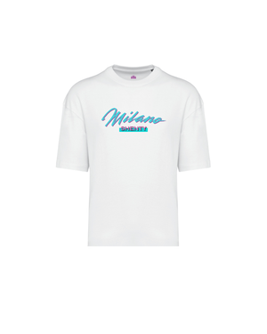 #22 T-shirt Bio Oversized "Milano Vice"