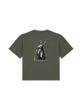 #45 T-shirt Cropped Fit "Dea della Giustizia"