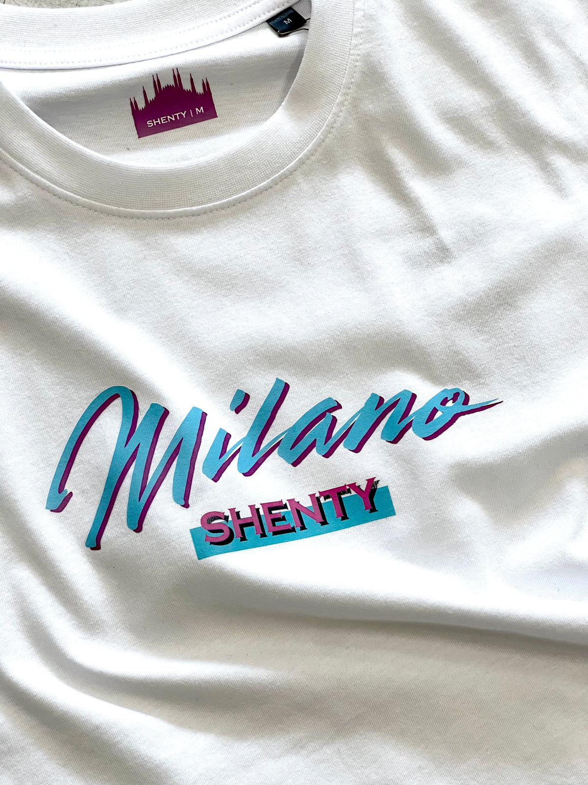 #22 T-shirt Bio Oversized "Milano Vice"