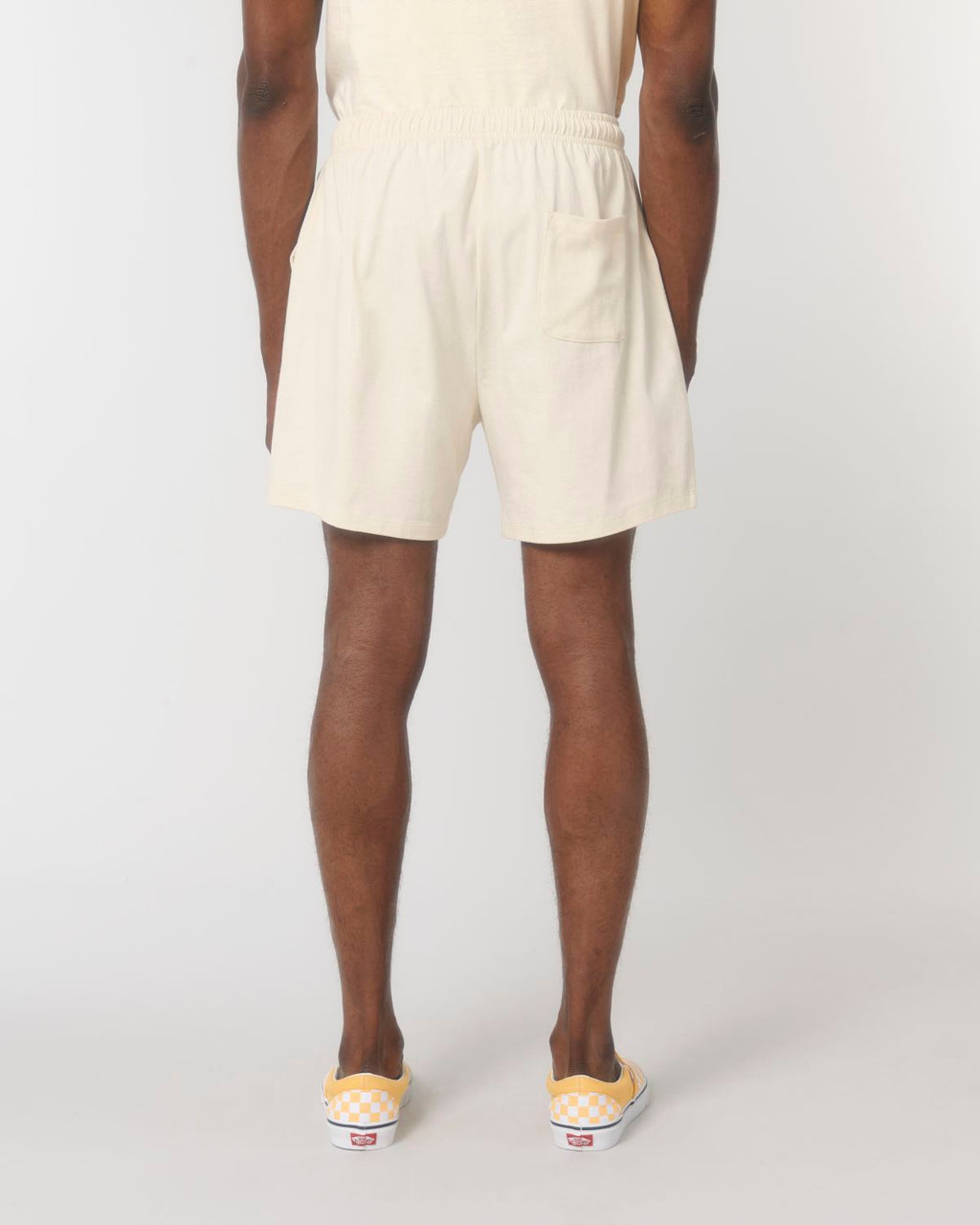 100% organic cotton shorts - Natural