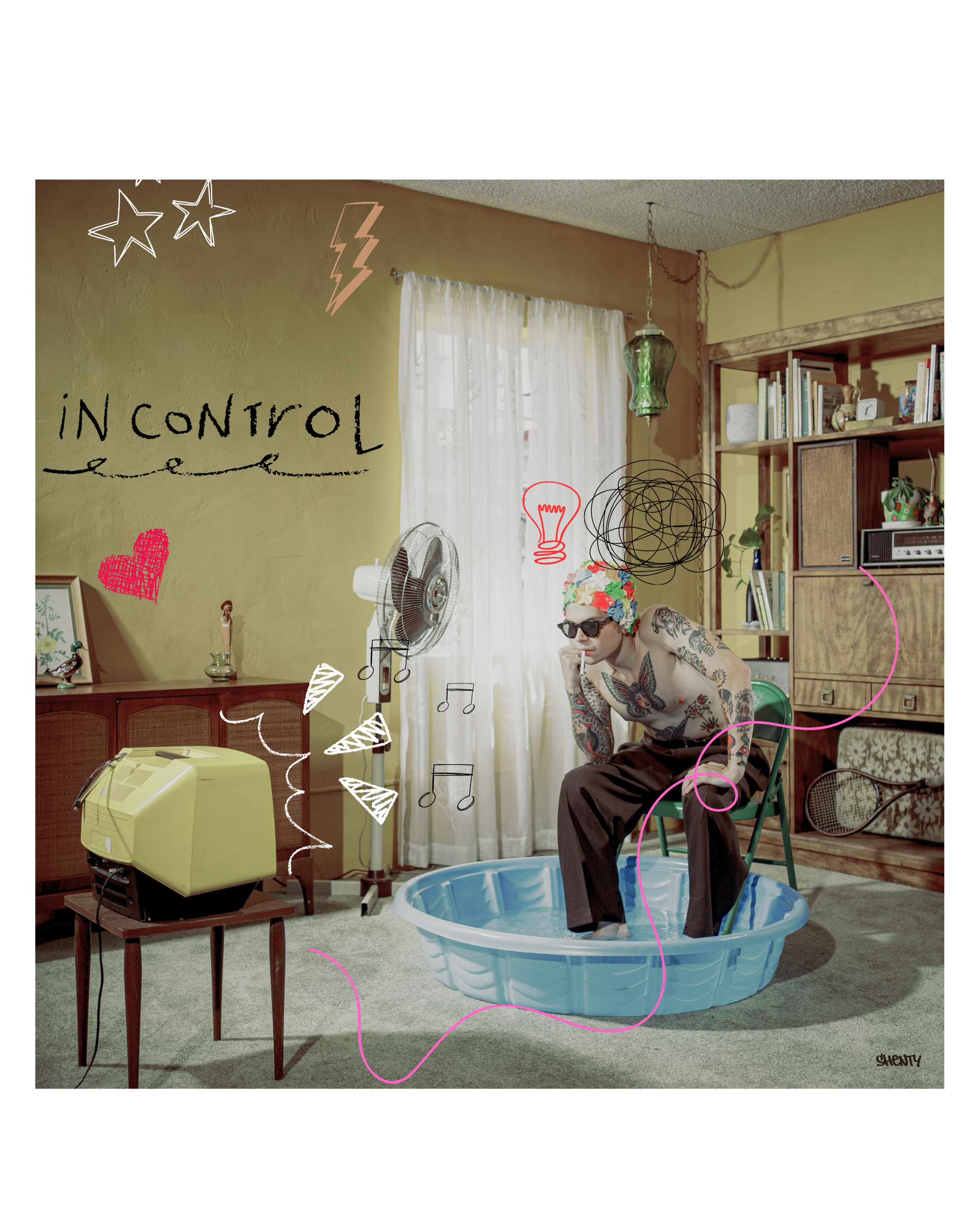 #30 T-shirt Oversize "In Control"