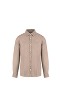 Camicia 100% Cotone Bio - Beige