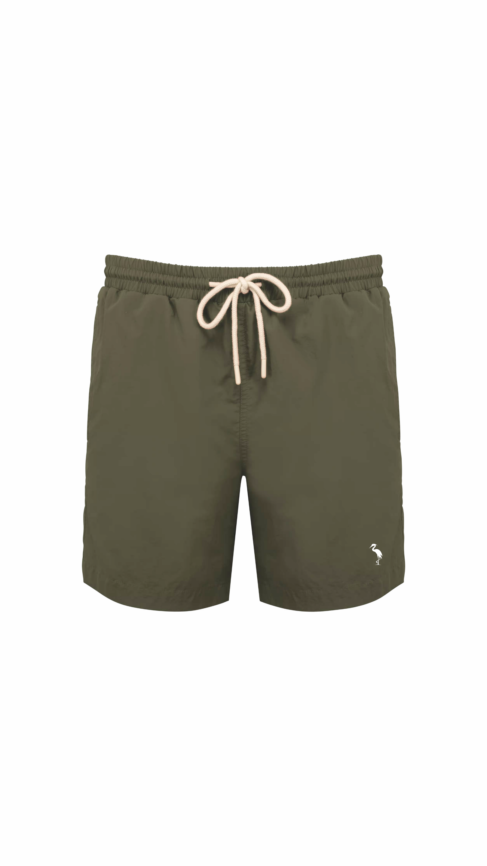 Recycled Swim Shorts - Olive