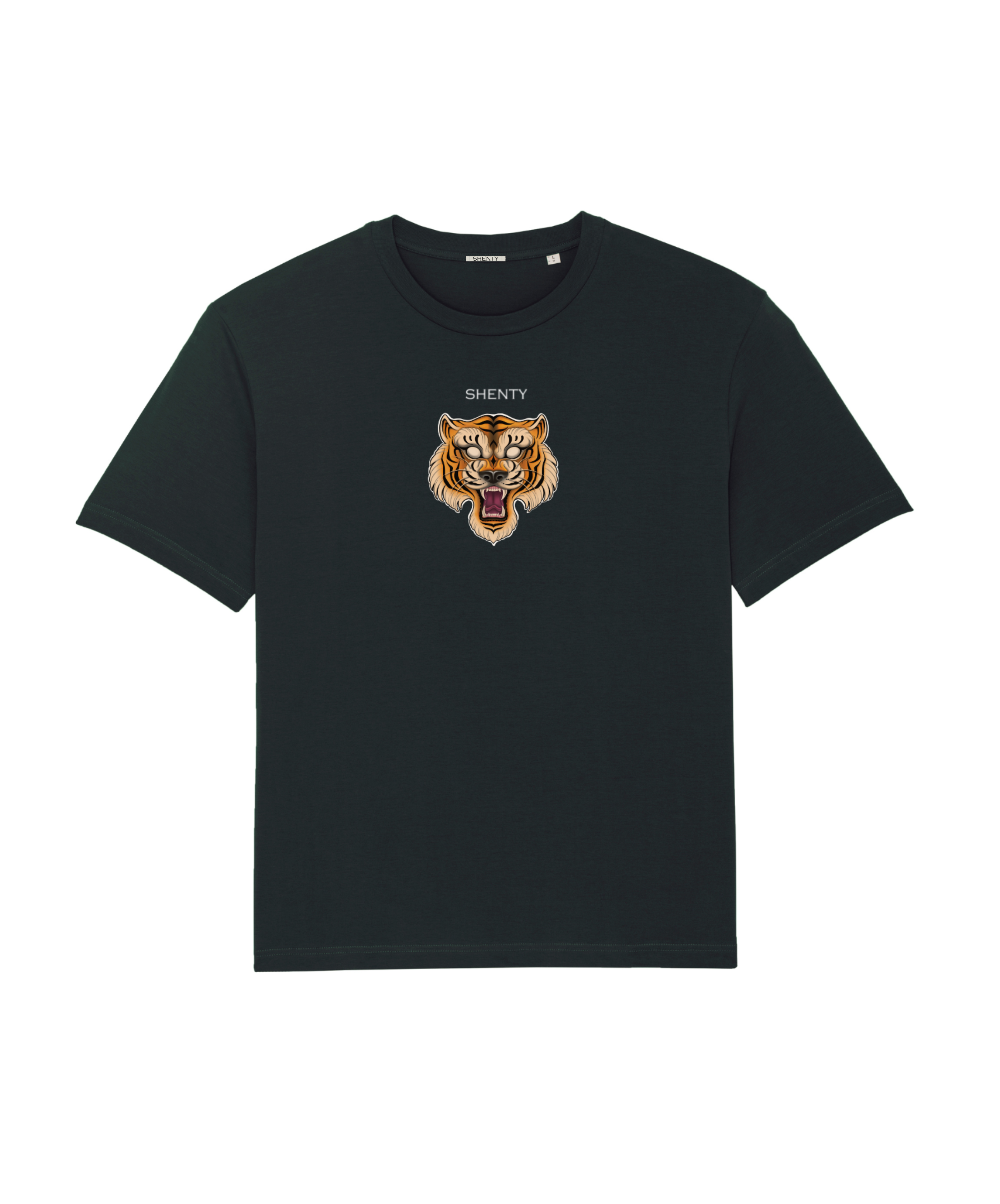 t-shirt tiger black