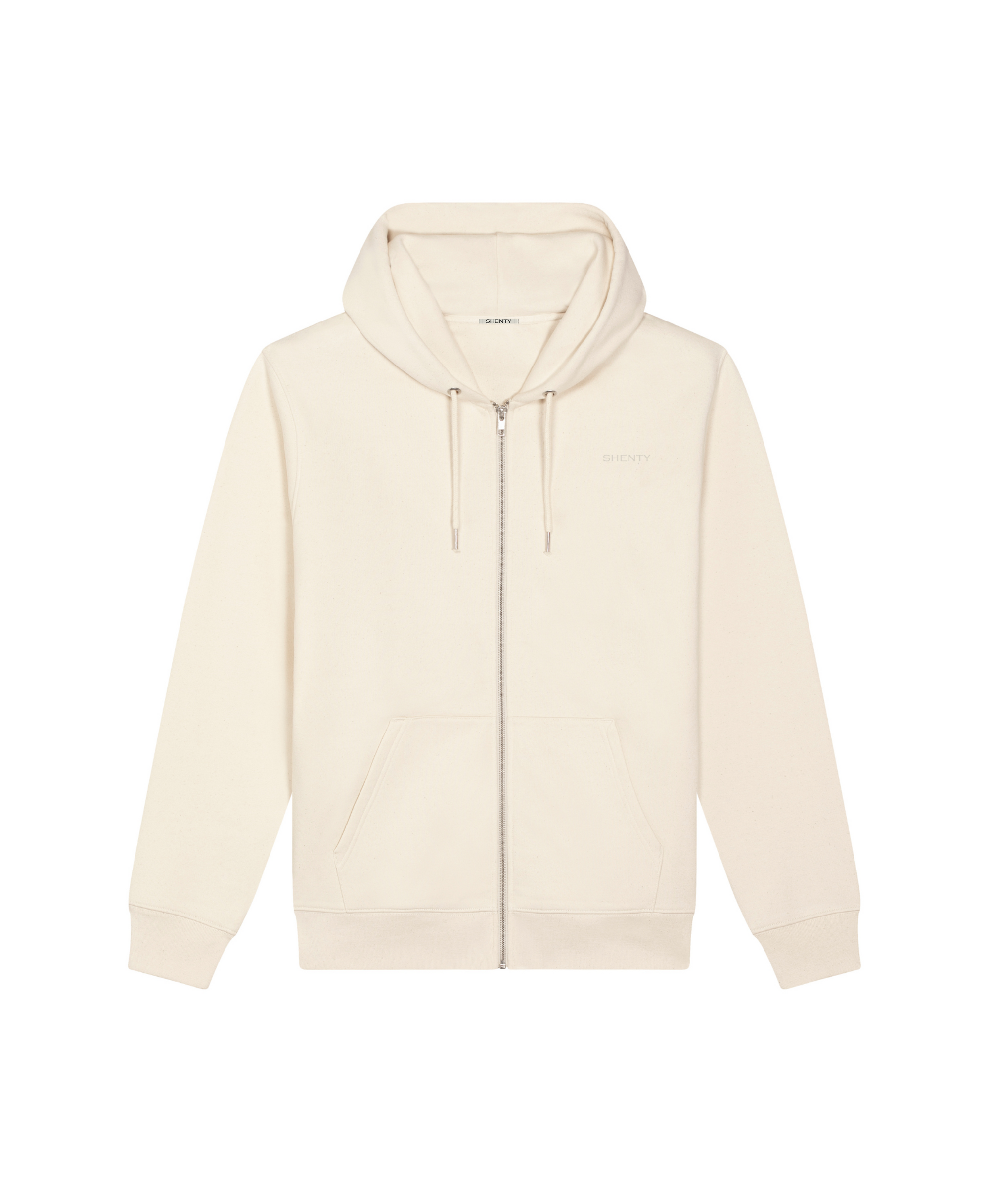 4seasons hoodie zip natural