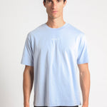 T-shirt oversized cotone organico acqua 4