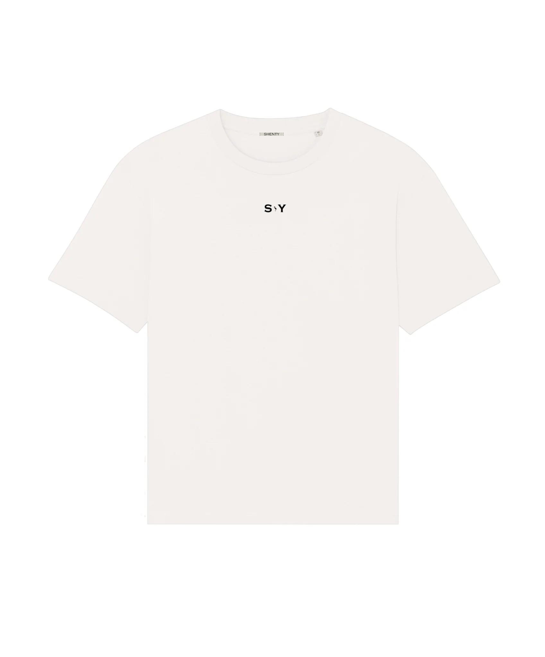 t-shirt boxy sy white