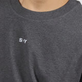 SY t-shirt dark heather grey 5