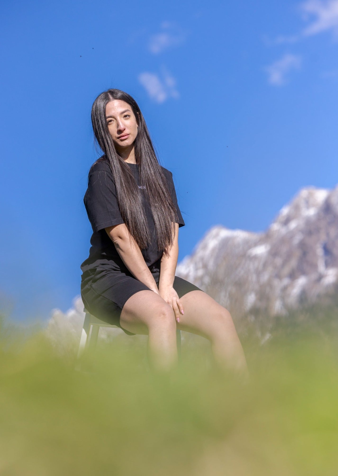 Pantaloncini cotone organico neri 3