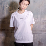 T-shirt oversized cotone organico bianca 2