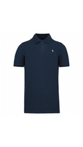 Polo piquè Logo - Blu Navy