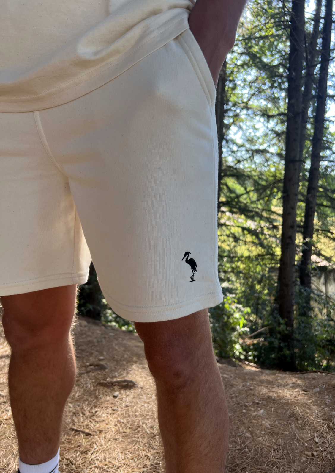 Pantaloncini cotone organico natural 
